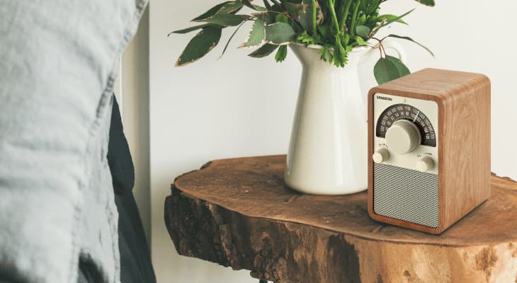 Sangean WR-15WL Walnut AM FM Wooden Radio